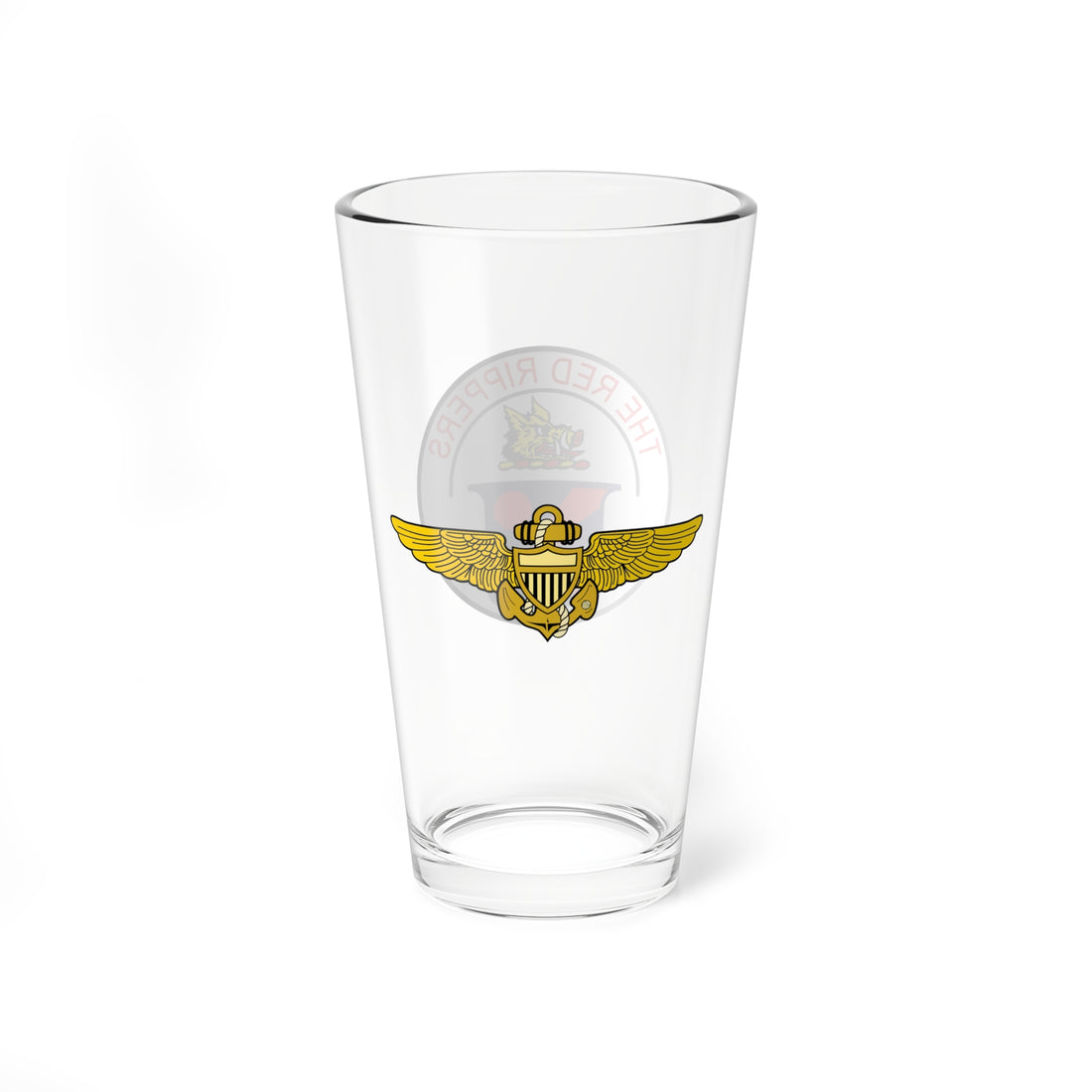 VF(VFA)-11 "Red Rippers"  Aviator Pint Glass, Navy Fighter and Attack Squadron flying the F-14 Tomcat and F/A-18F Super Hornet - Shop at Hippy's Goodness