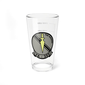 VA-305 Hackers Fuel Low Pint Glass 