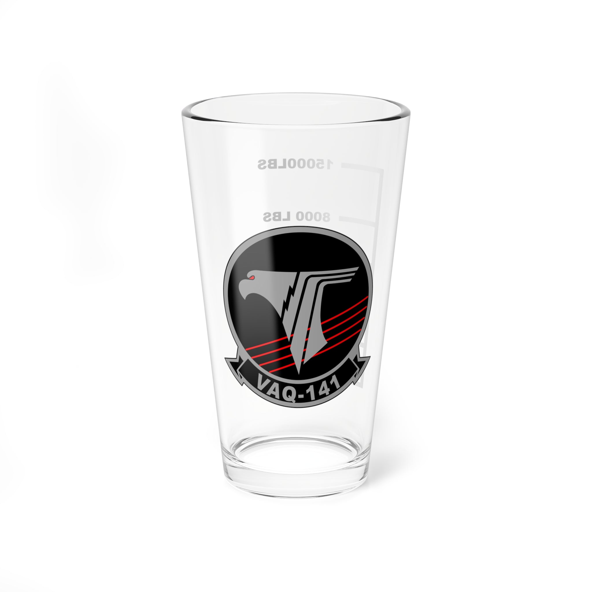 VAQ-141 "Shadowhawks" Fuel Low Pint Glass