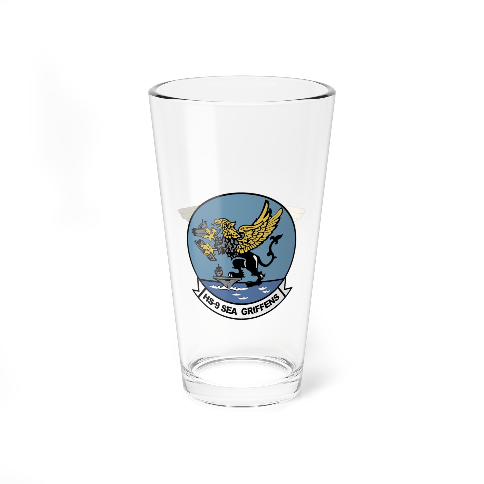 HS-9 Sea Griffens Aircrewman Pint Glass