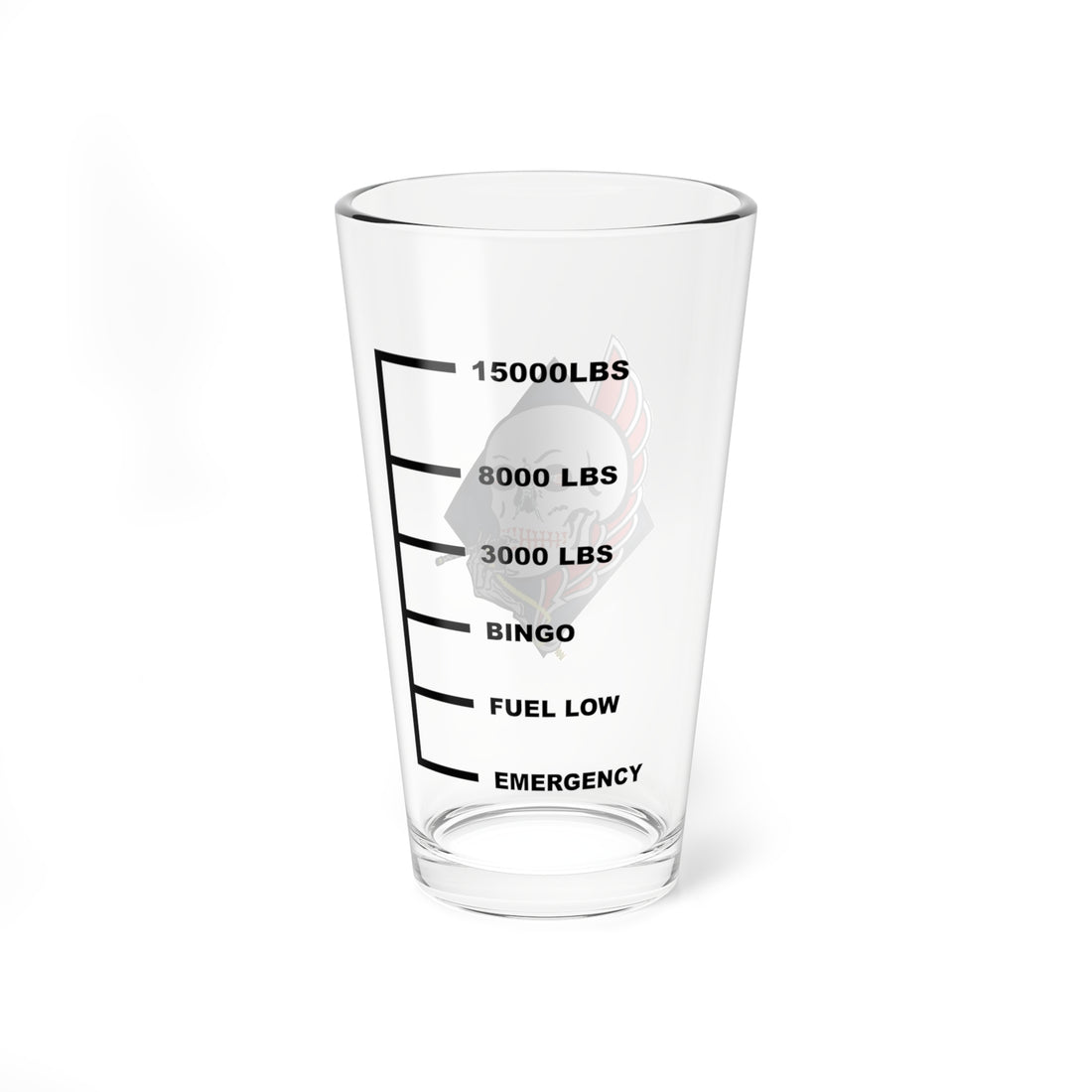 VA-34 "Blue Blasters" Fuel Low Pint Glass