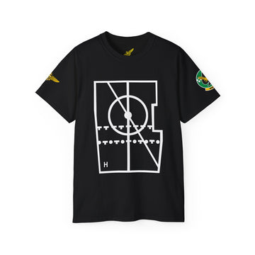HSL-34 DDG Flight Deck Tee, Navy Helicopter ASW Squadron Light with flight Deck Markings, Shop at Hippy's Goodness