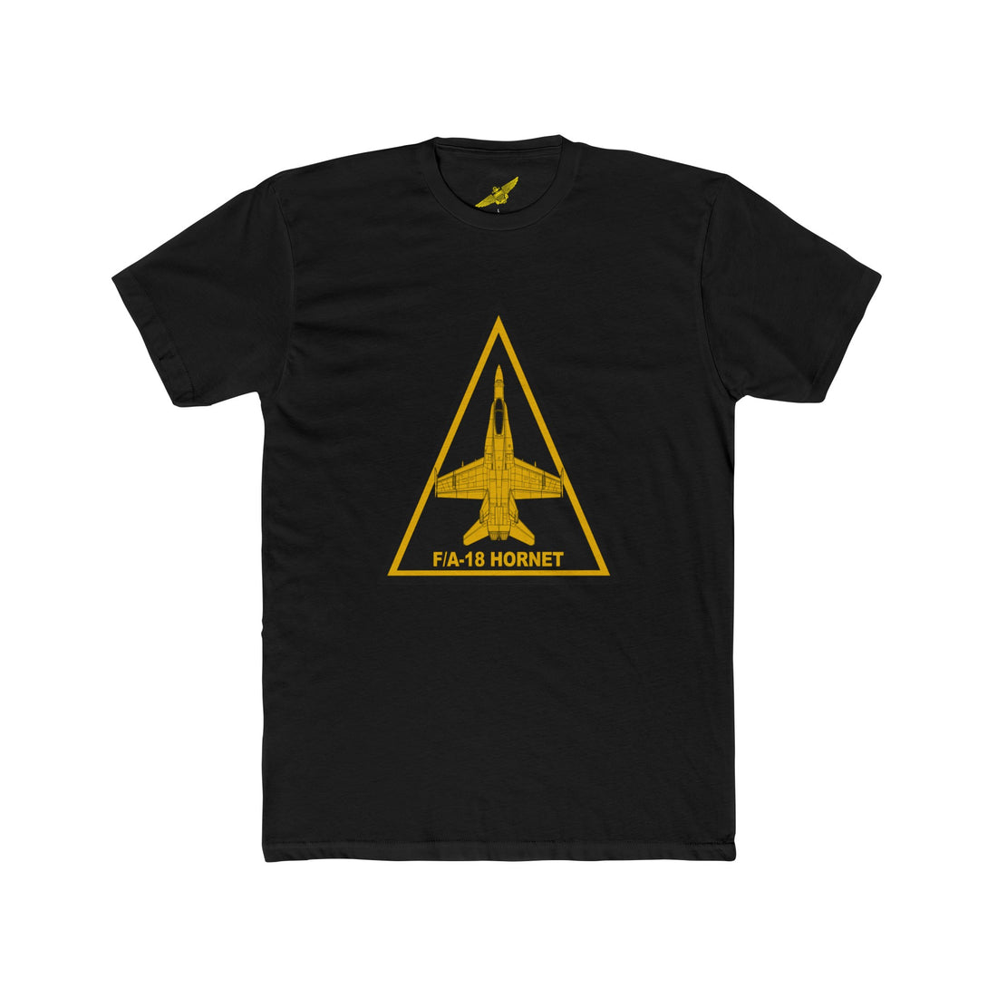 F/A-18 Hornet Logo Men's Cotton Crew Tee