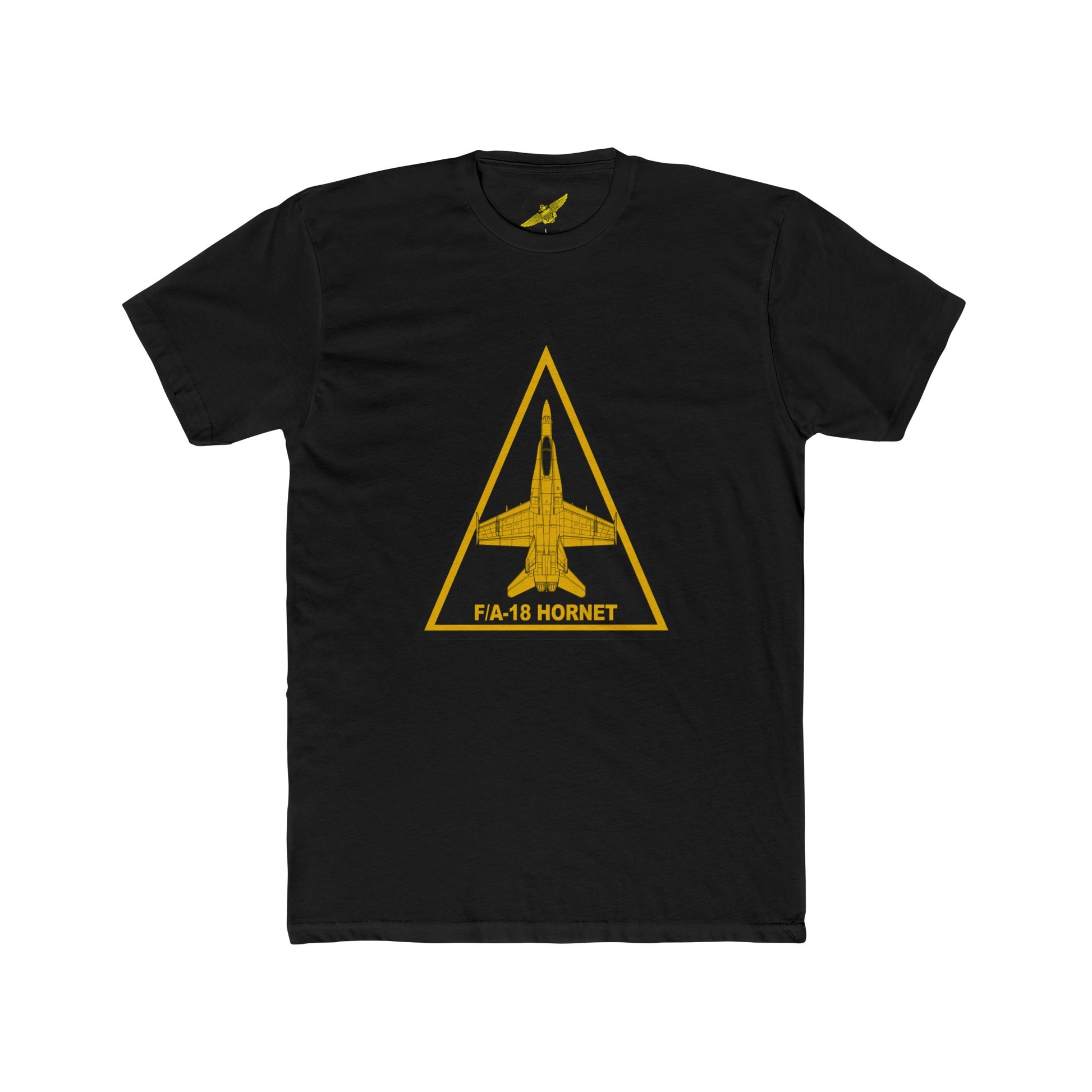 F/A-18 Hornet Logo Men's Cotton Crew Tee