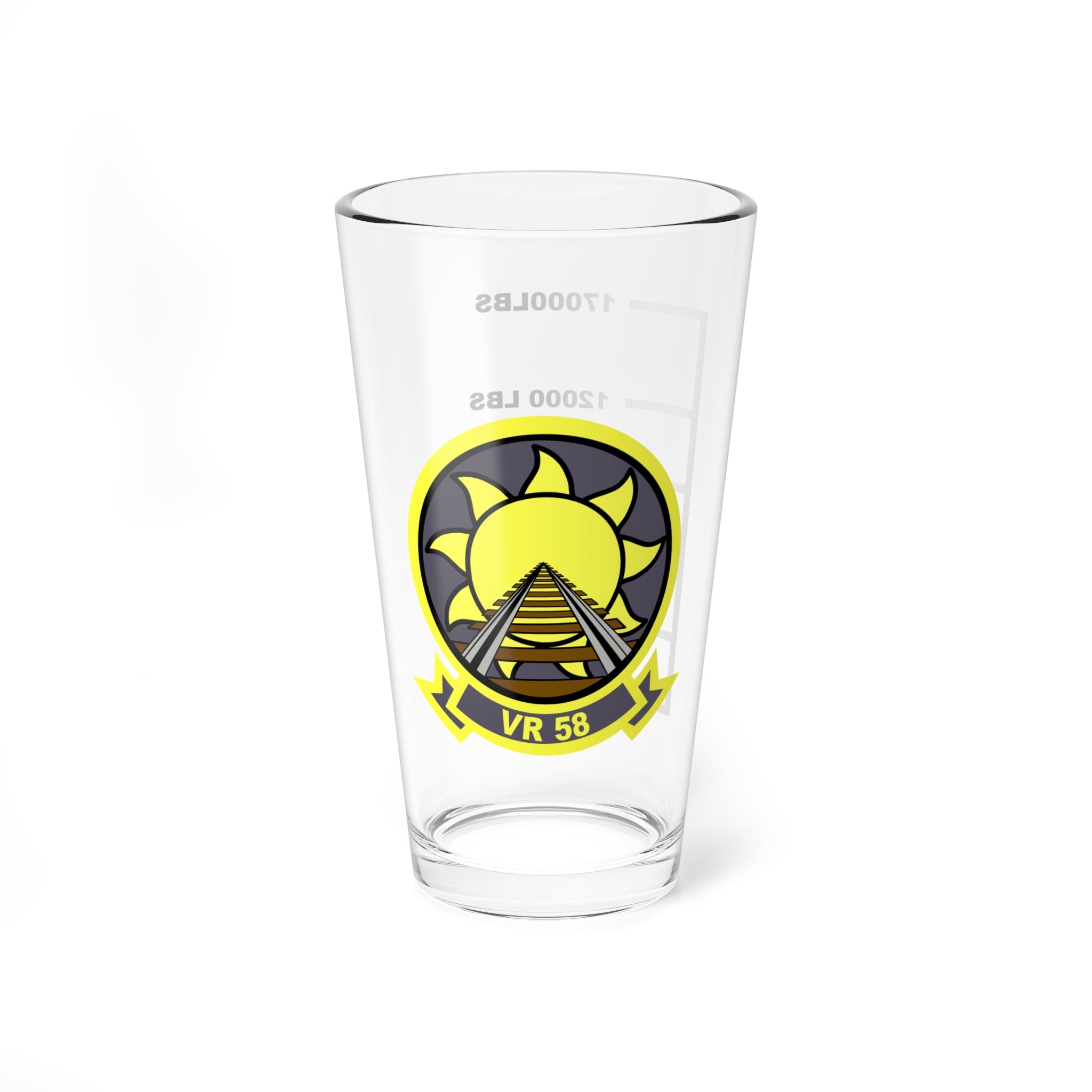 VR-58 Sunseekers Fuel Low Pint Glass