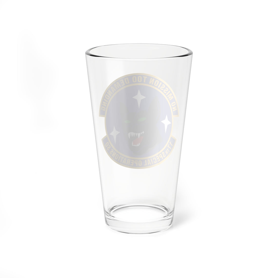 17th Special Operation Squadron Pint Glass 16oz