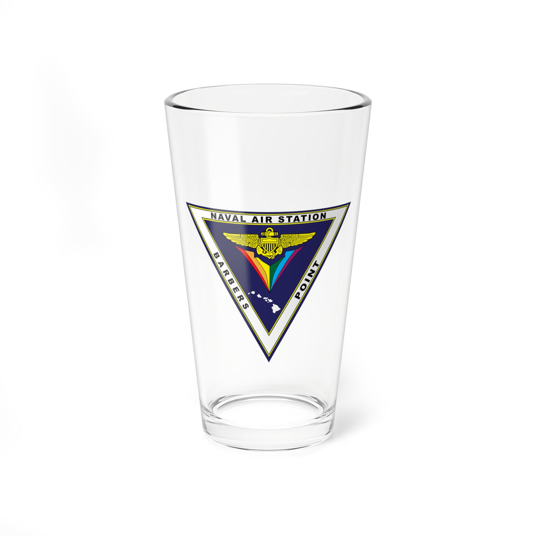 Hippy's Goodness Naval Air Station Barbers Point Pint Glass