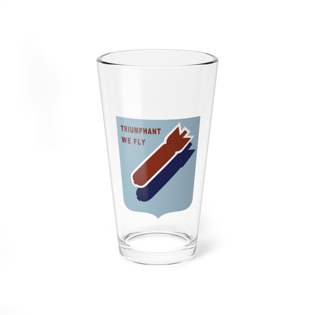 Hippy's Goodness 381st Bombardment Group Pint Glass