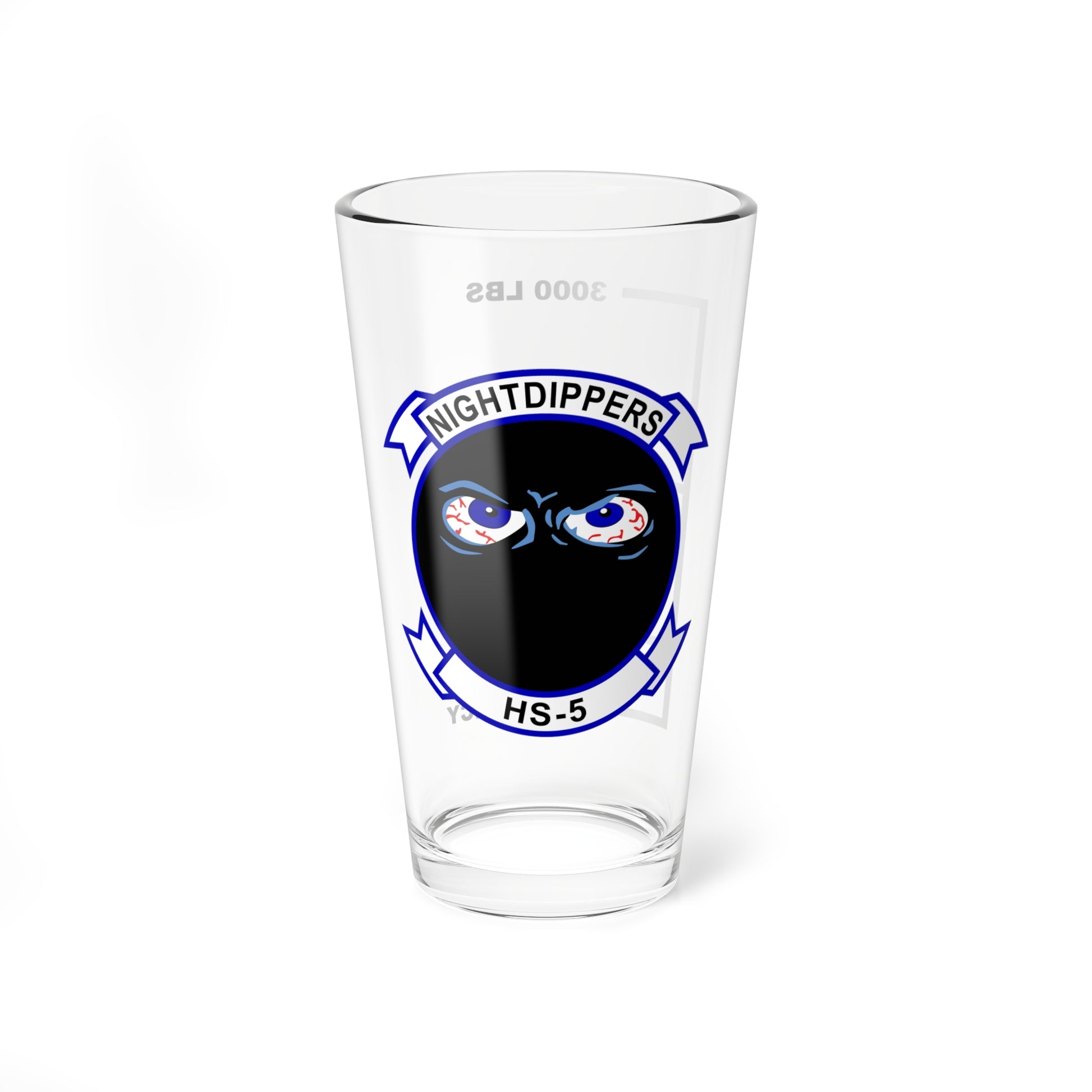 HS-5 Nightdippers Fuel Low Pint Glass Mixing Glass 16oz