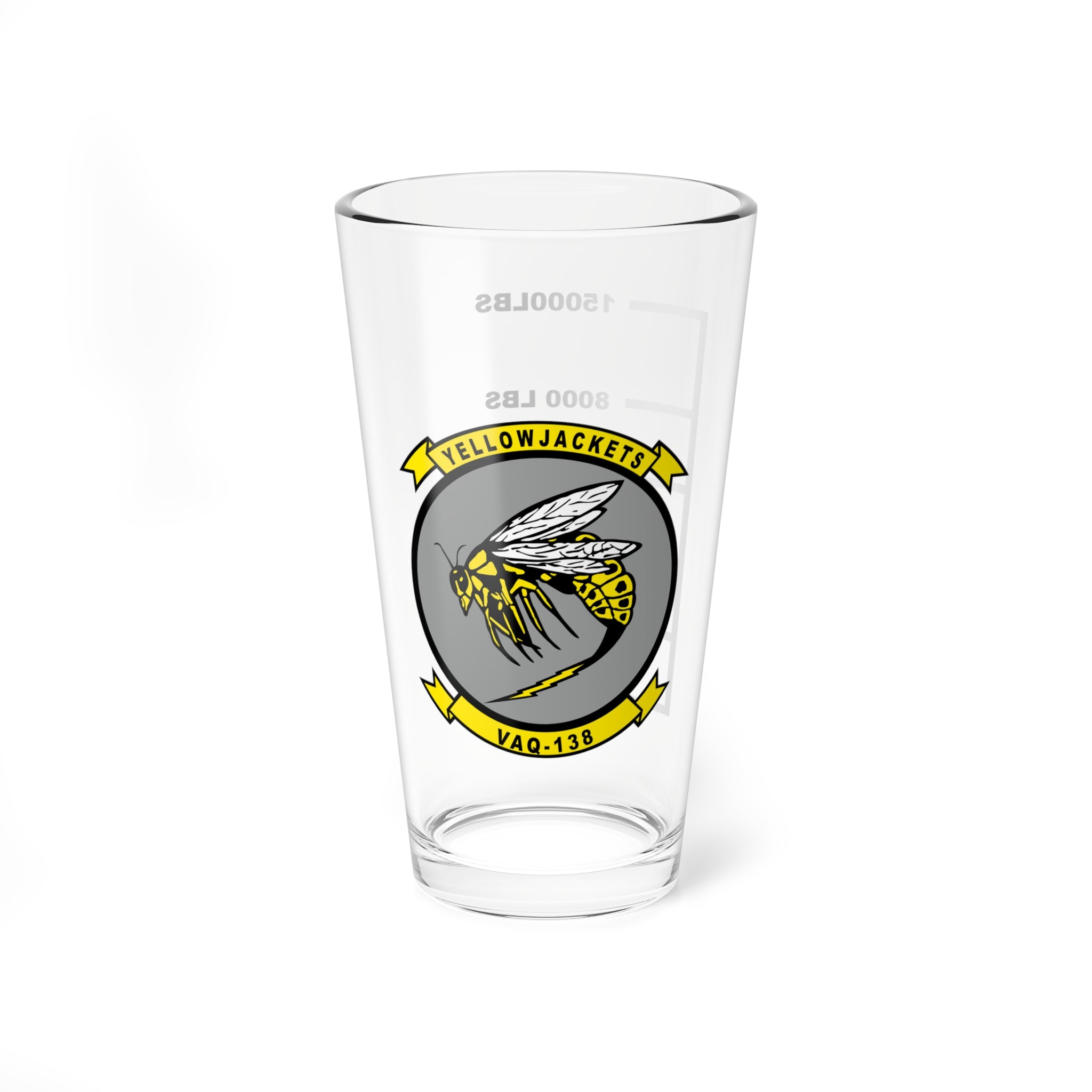 VAQ-138 Yellowjackets Fuel Low Pint Glass