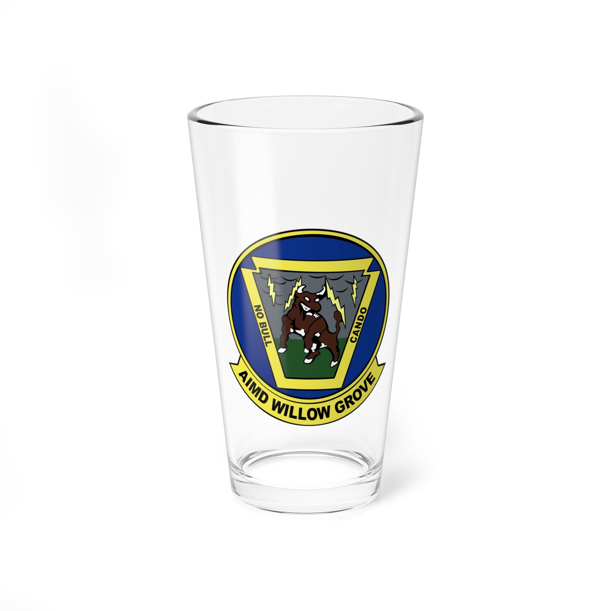 NAS Willow Grove AIMD Logo Pint Glass