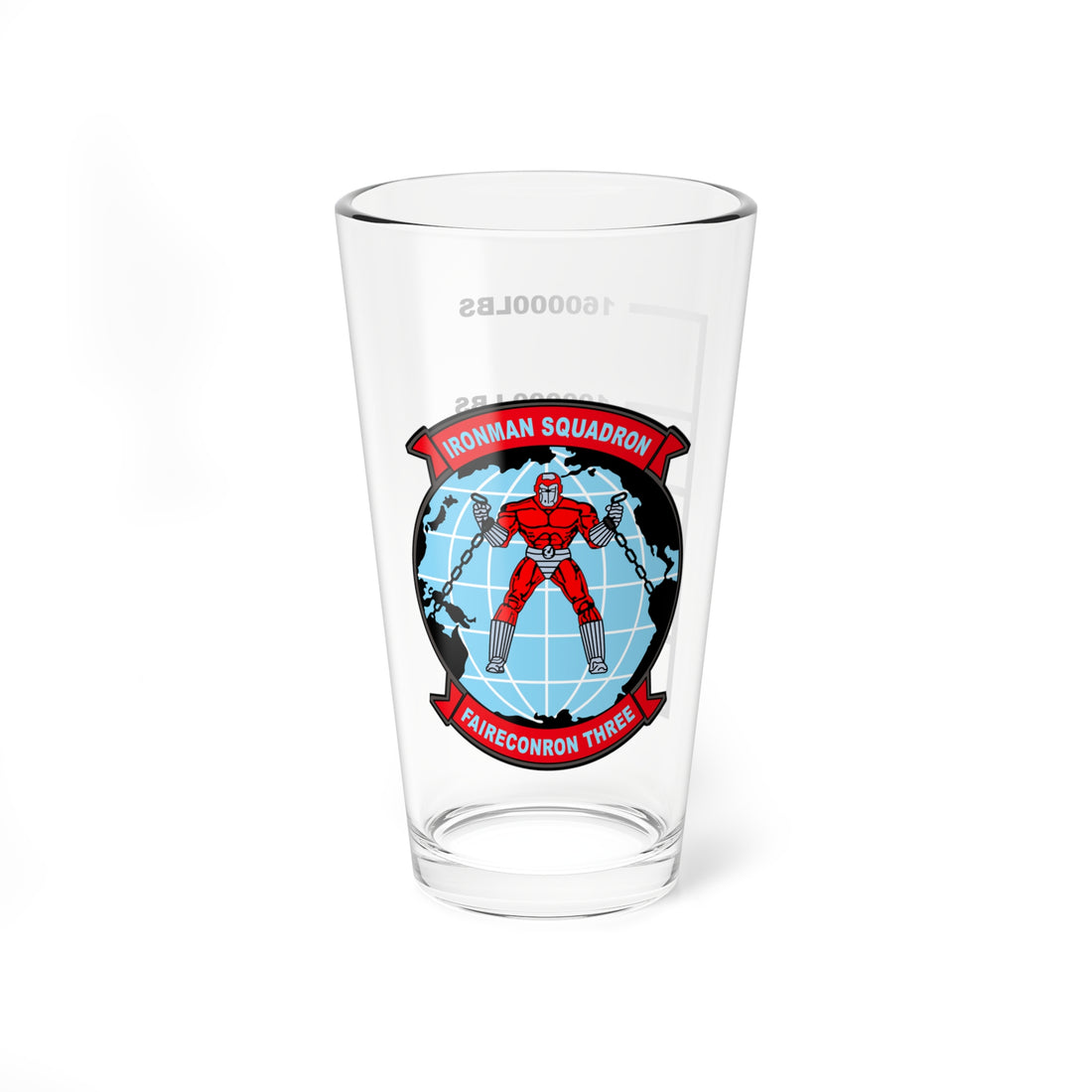 VQ-3 Ironment Fuel Low Pint Glass