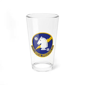711th SOS Pint Glass, USAF Reserve Special Operations Squadron - Shop at Hippy's Goodnesss