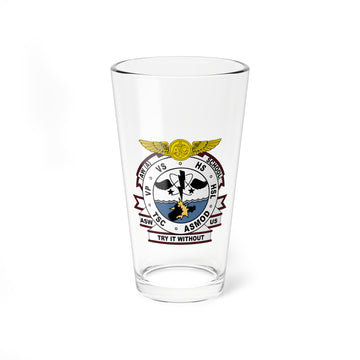 Hippy's Goodness AWA School Pint Glass