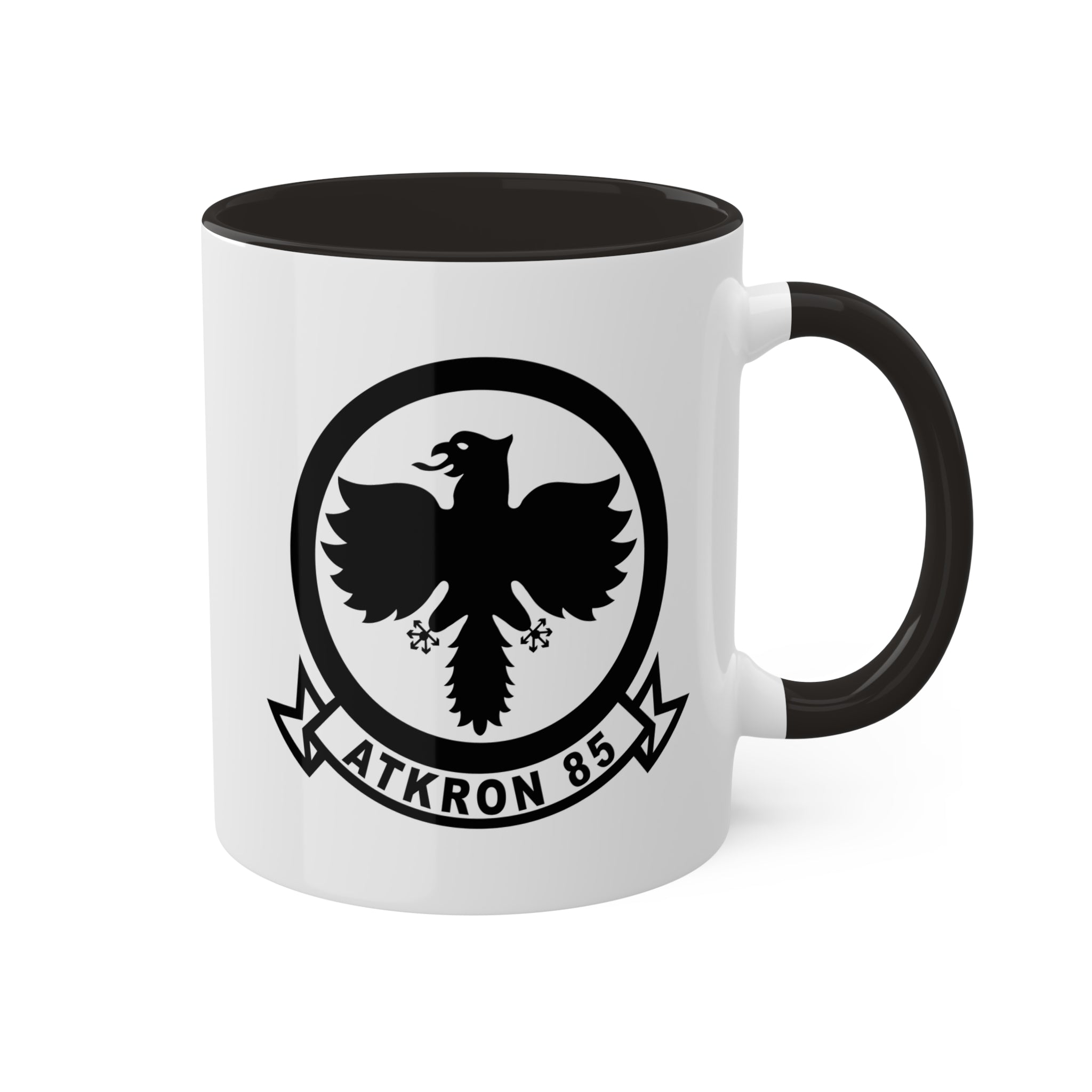 VA-85 "Black Falcons" NFO Mug, Navy Attack Squadron flying the A-6 Intruder - Shop at Hippy's Goodness
