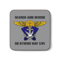 Rescue Swimmer Hardboard Back Coaster 