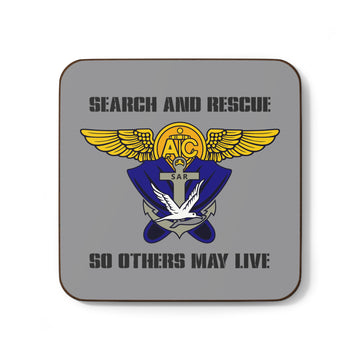 Rescue Swimmer Hardboard Back Coaster 