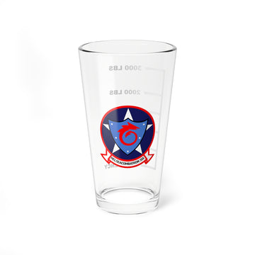 HSC-6 Screamin Indians Fuel Pint Glass 16oz