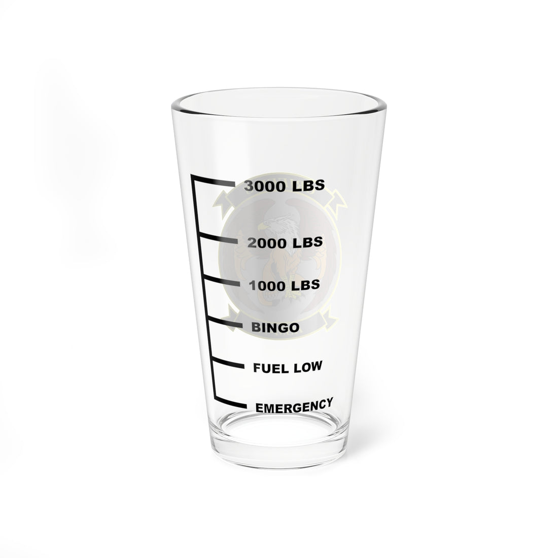 HSM-79 Griffin's Fuel Pint Glass 