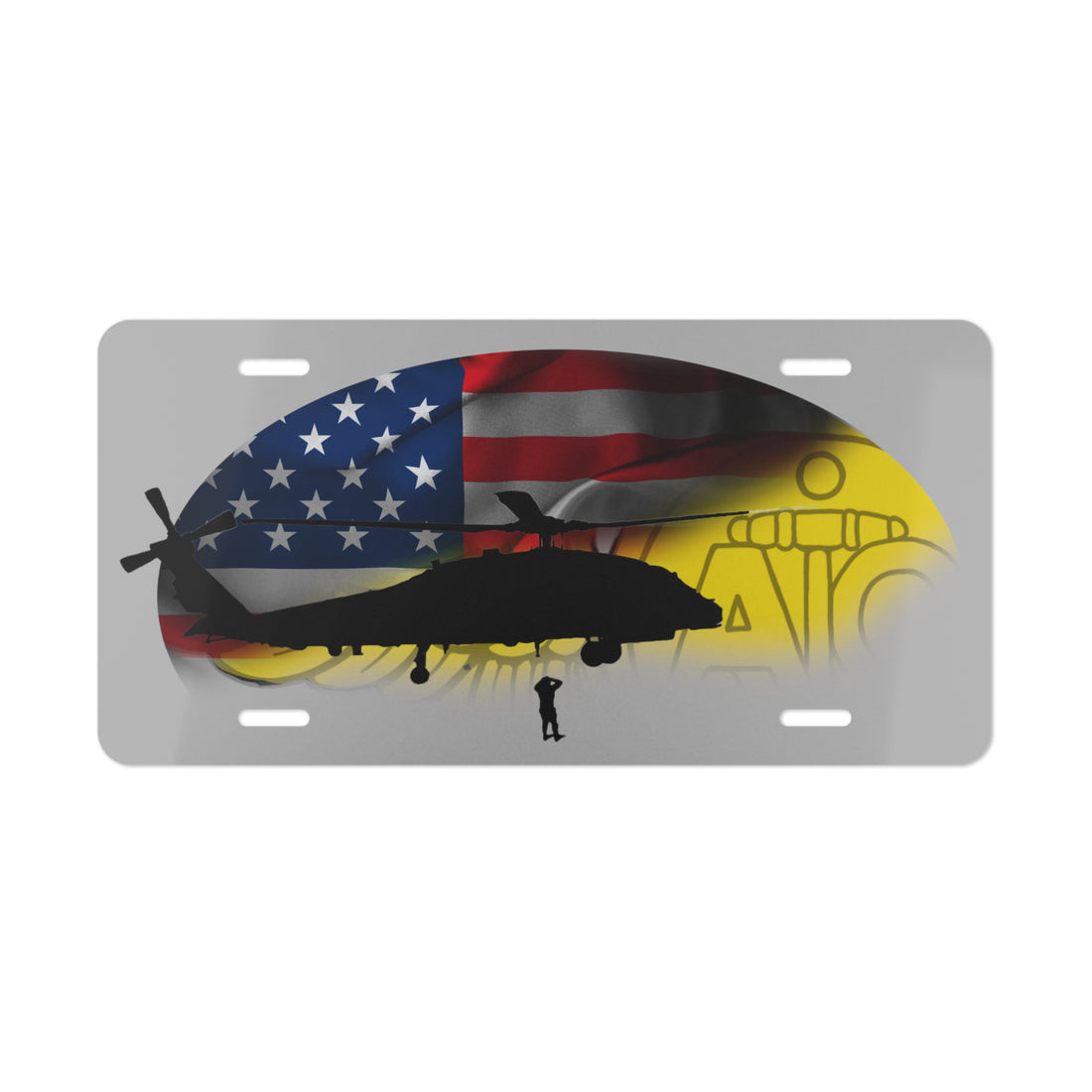 Rescue Swimmer Vanity Plate