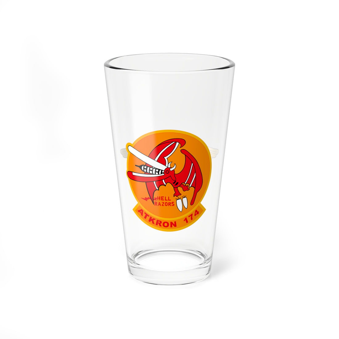VA-174 Pilot Pint Glass 16oz