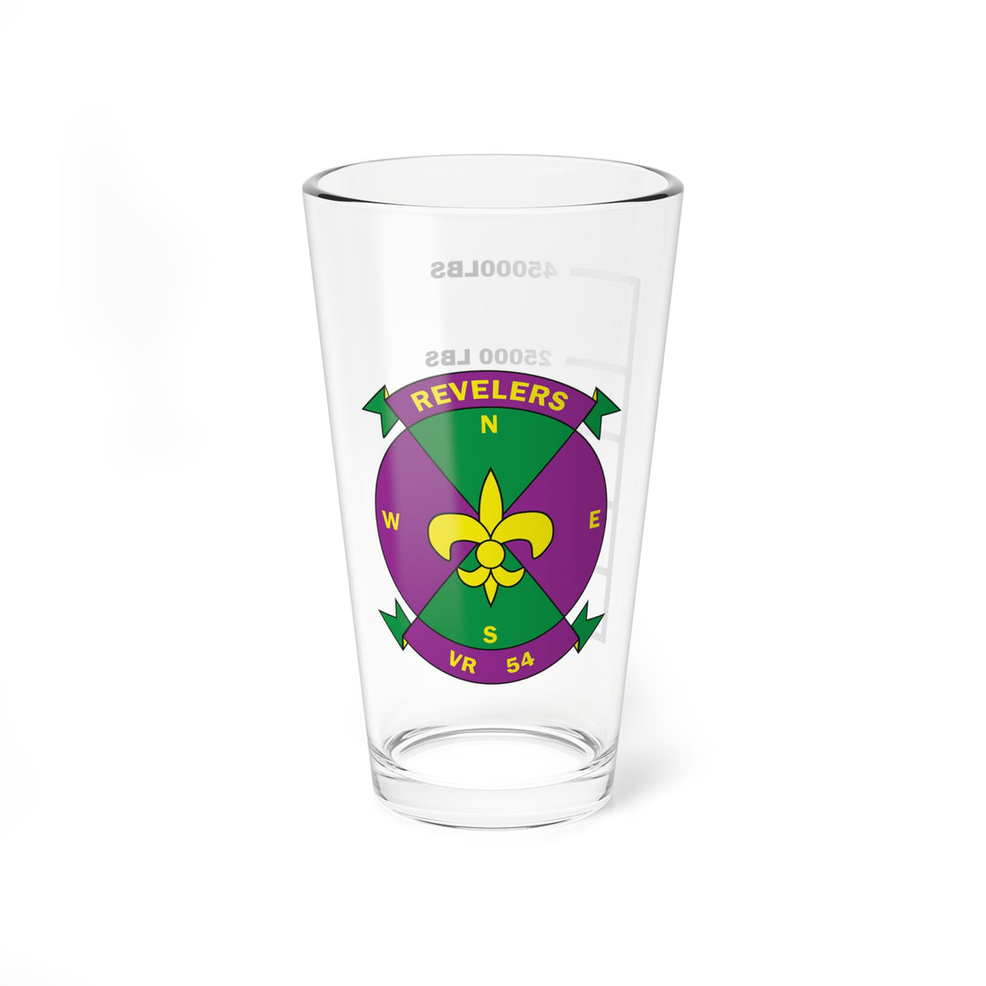 VR-54 Revelers Fuel Low Pint Glass