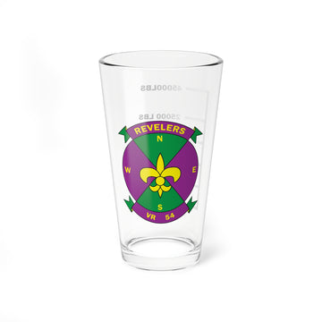 VR-54 Revelers Fuel Low Pint Glass