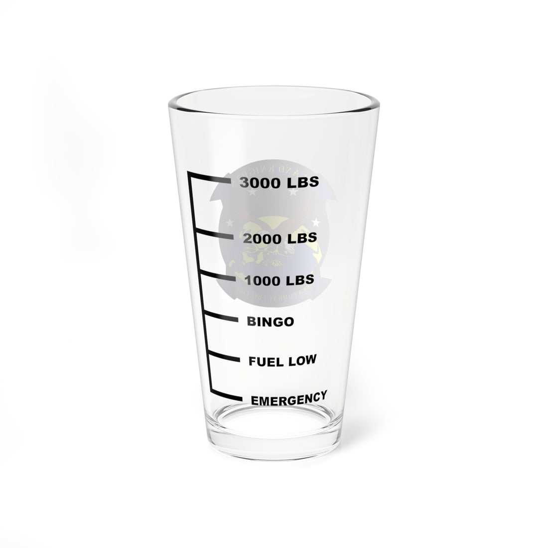 HSC-25 Island Knights Fuel Low Pint Glass