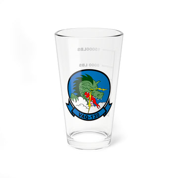 VAQ-130 "Zappers" Fuel Low Pint Glass