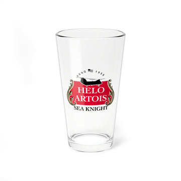 CH-46 Helo Artois Pint Glass, Navy Fleet Support Helicopter with Style - Shop at Hippy's Goodness