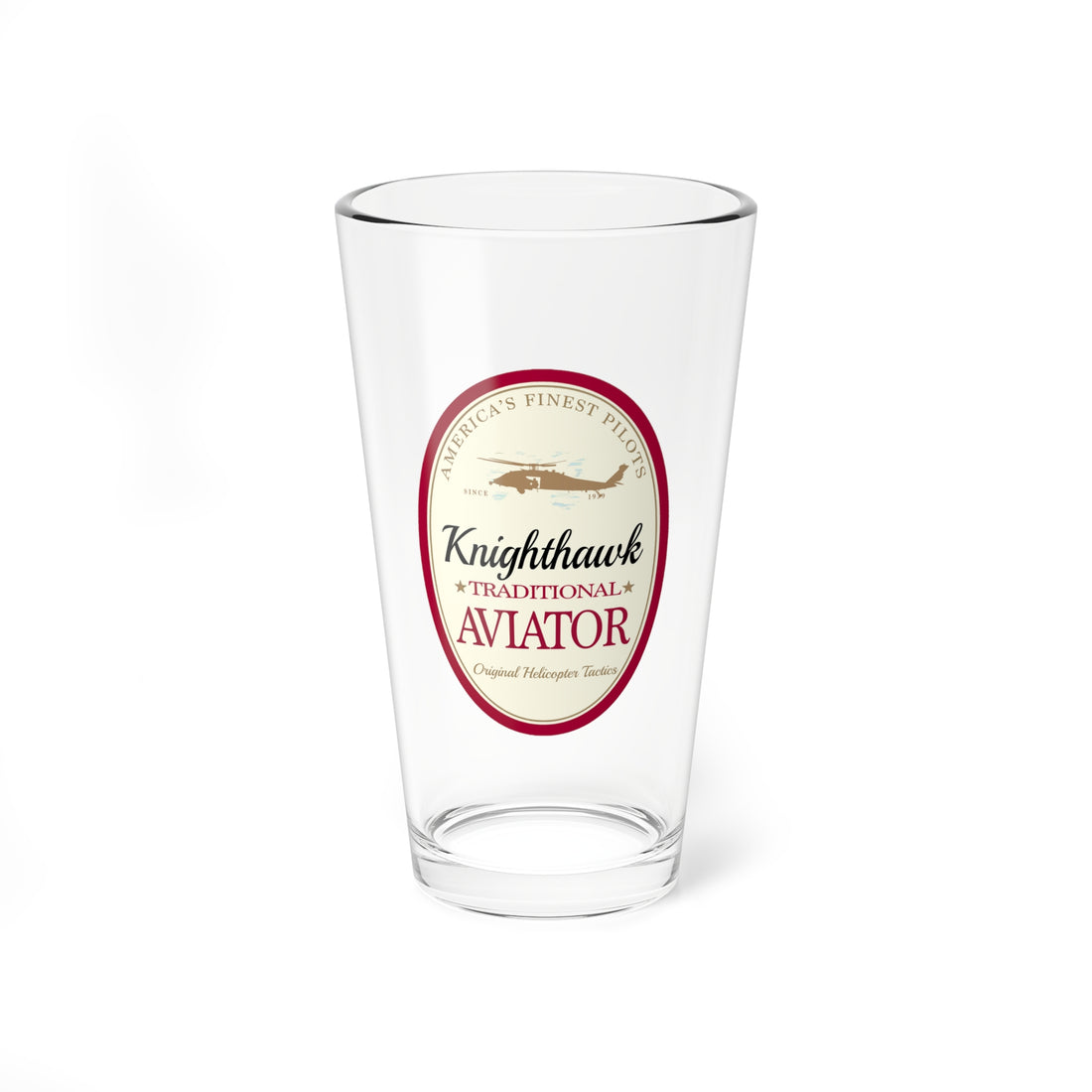 Traditional Aviator MH-60S Pint Glass