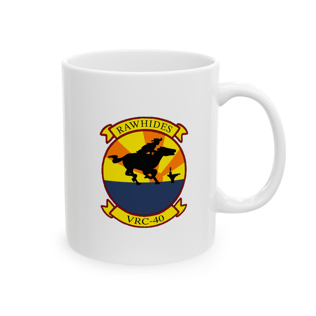 VRC-40 Rampant Raiders Aircrew Mug 10oz
