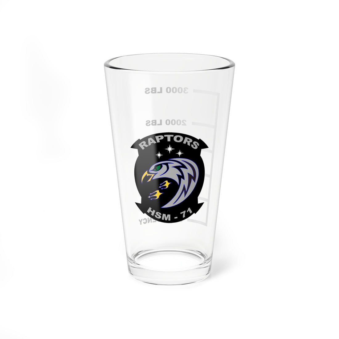 HSM-71 Raptors Fuel Glass