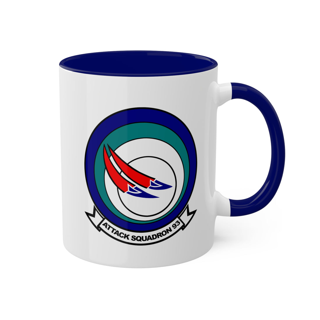 VA-93 Blue Blazers Ravens Aviator Mug 10oz
