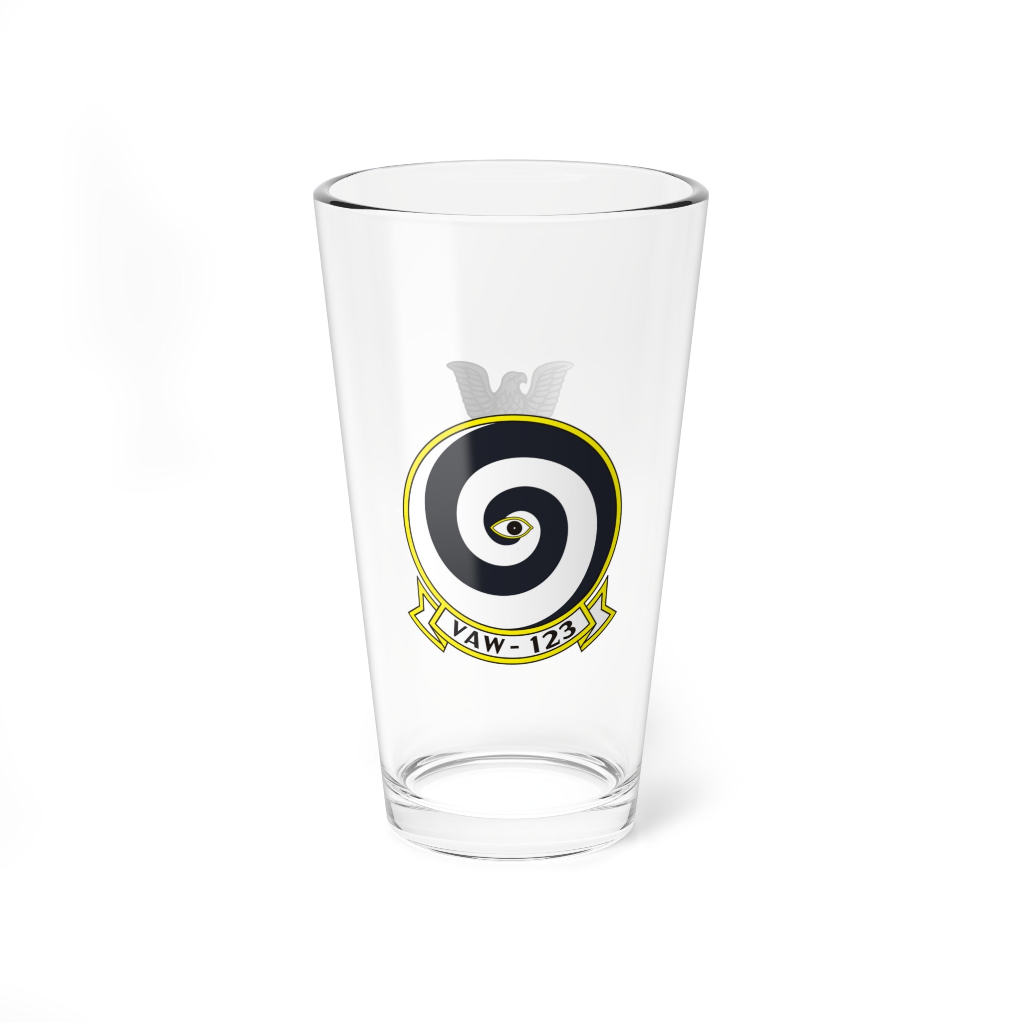 VAW-123 PR3 Personalized Rating Pint Glass