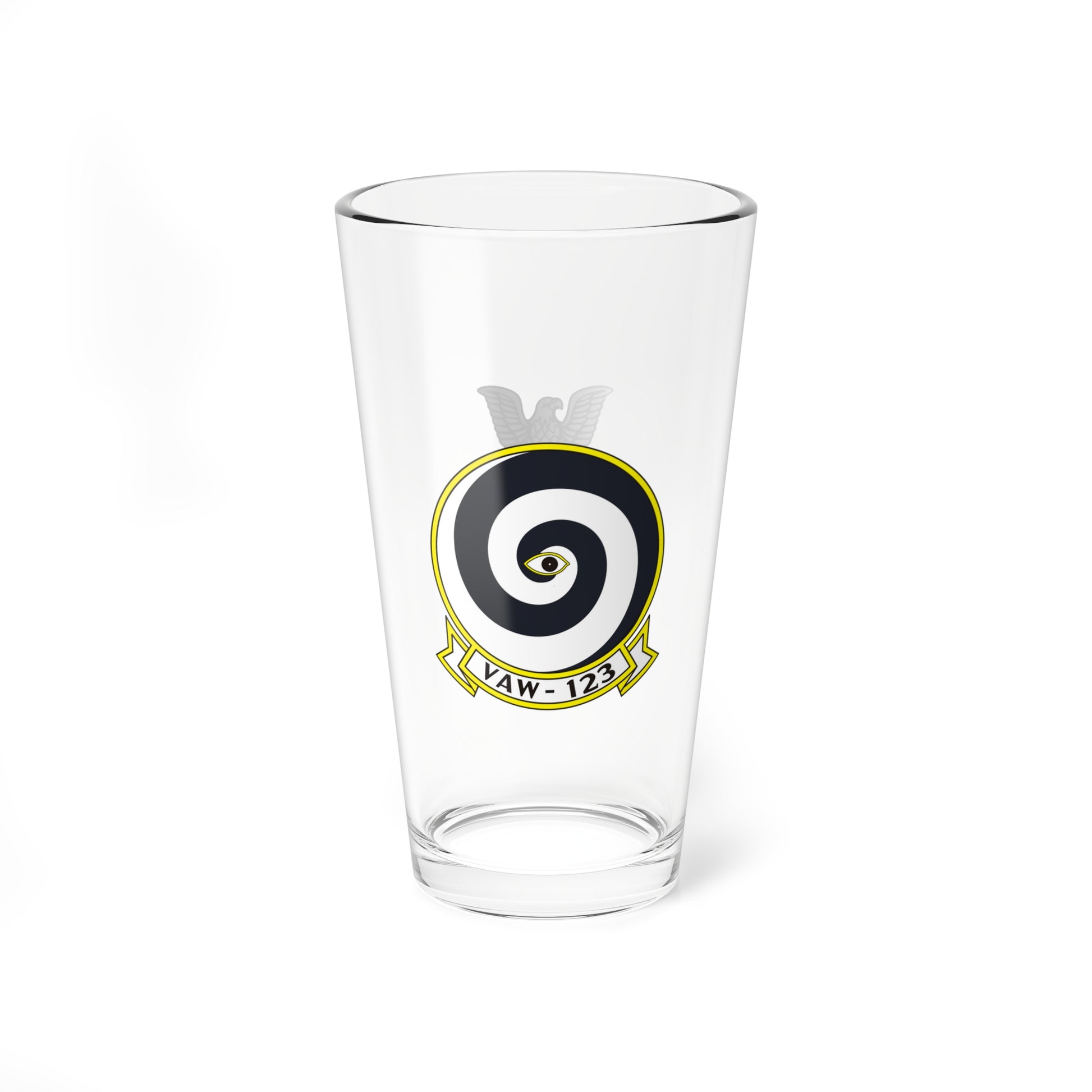 VAW-123 PR3 Personalized Rating Pint Glass