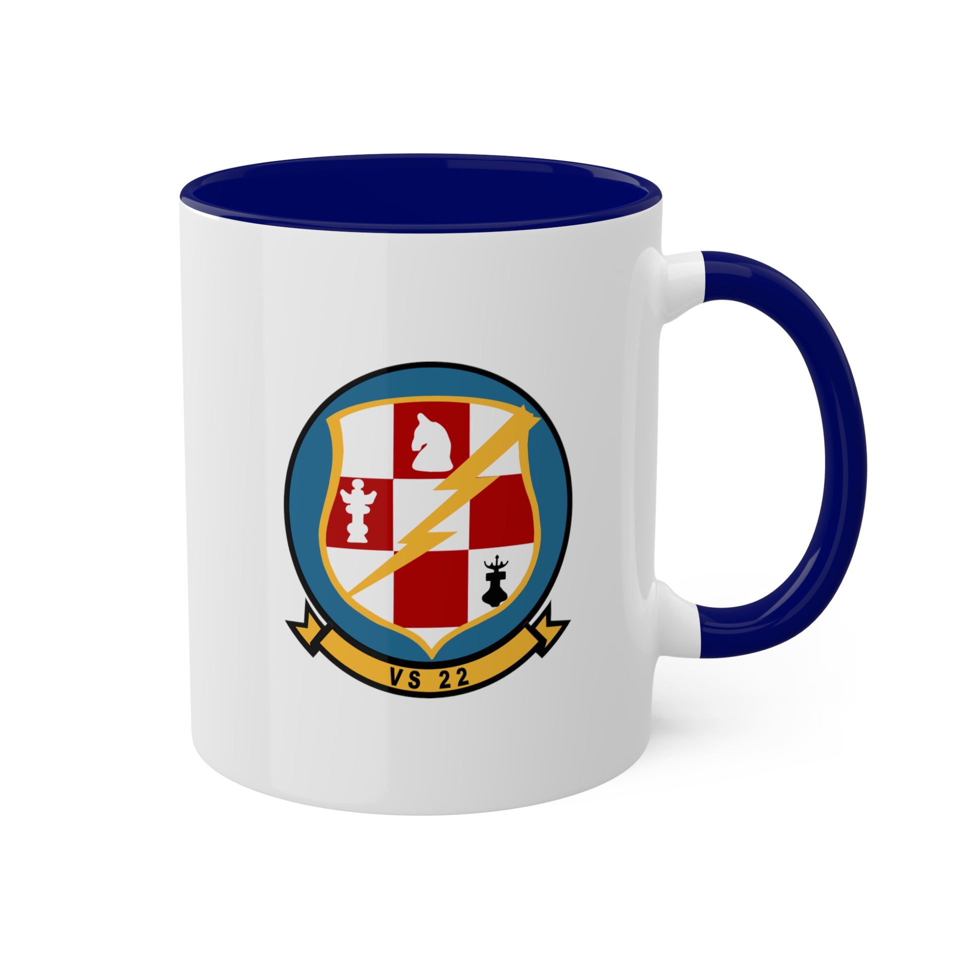 VS-22 Checkmates Naval Flight Officer Mug 