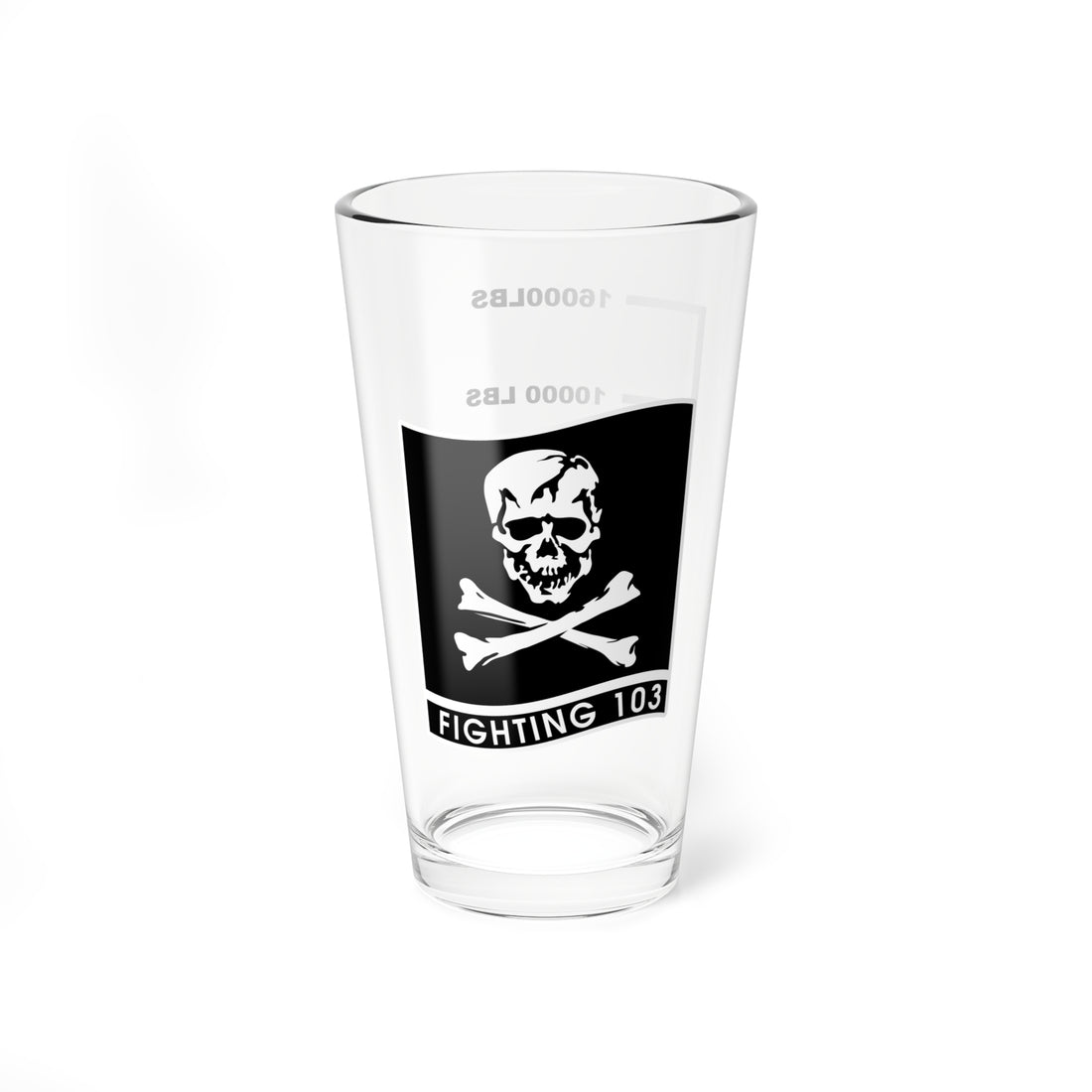 VF-103 Jolly Rogers Fuel Low Pint Glass