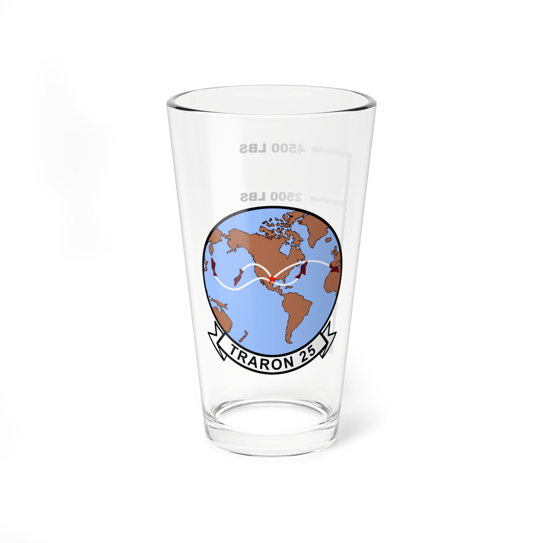 VT-25 Cougars Pint Glass