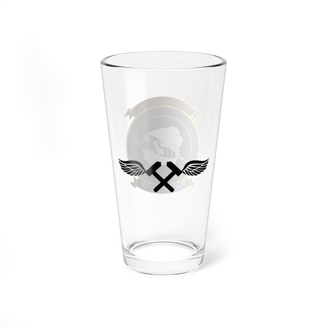 VP-91 Stingers AM Rating Badge Pint Glass 16oz