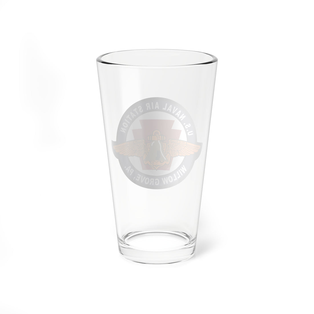 Hippy's Goodness Naval Air Station Willow Grove Pint Glass