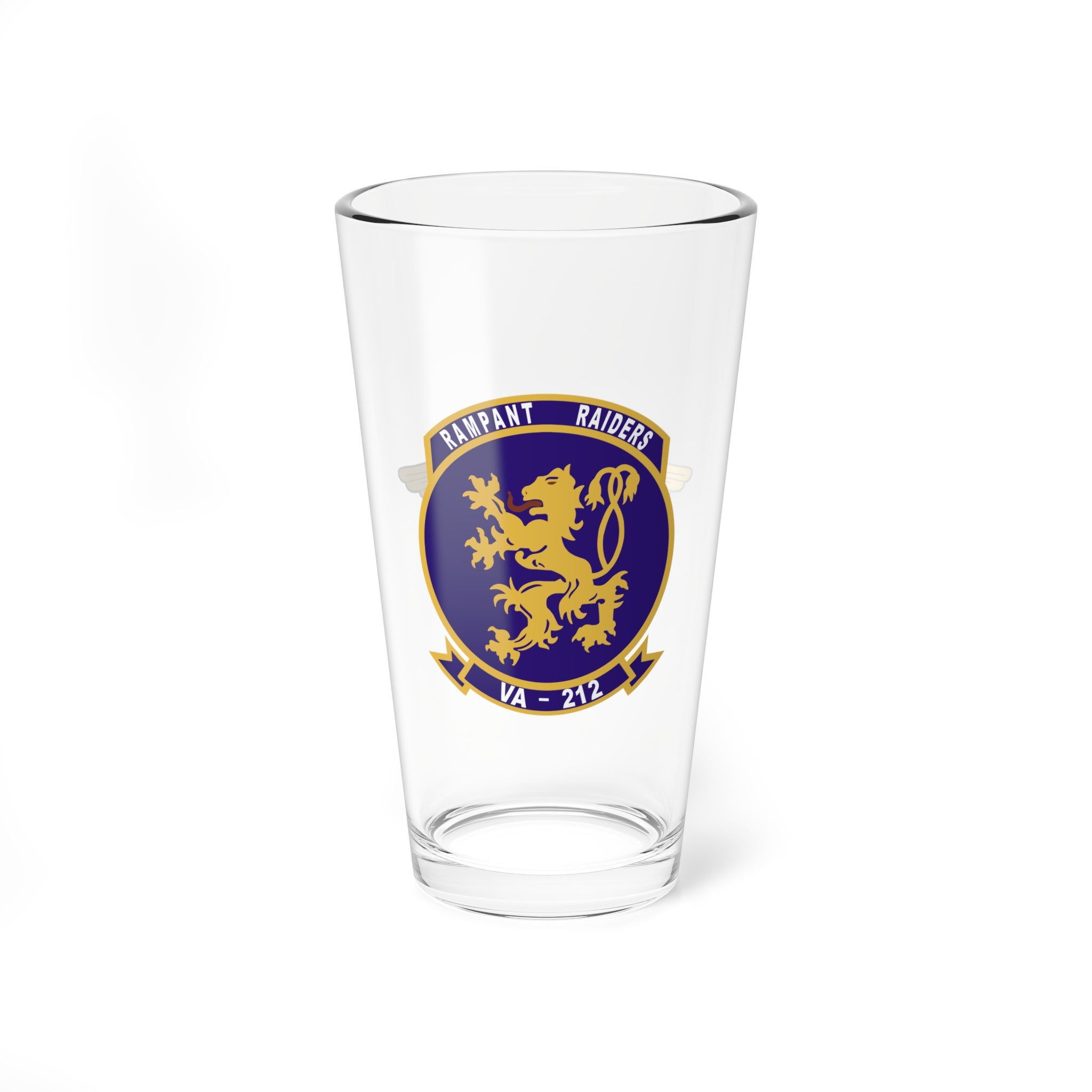 VA-212 Rampant Raiders Aviator Pint Glass 16oz