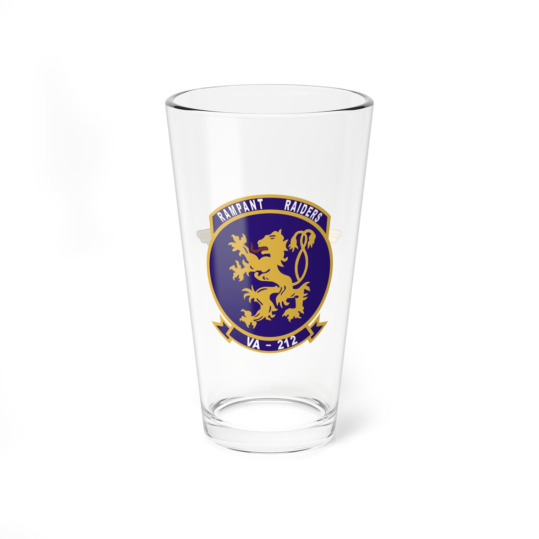 VA-212 Rampant Raiders Aviator Pint Glass 16oz