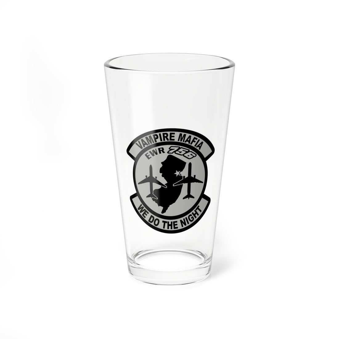 Hippy's Goodness Vampire Mafia Pint Glass