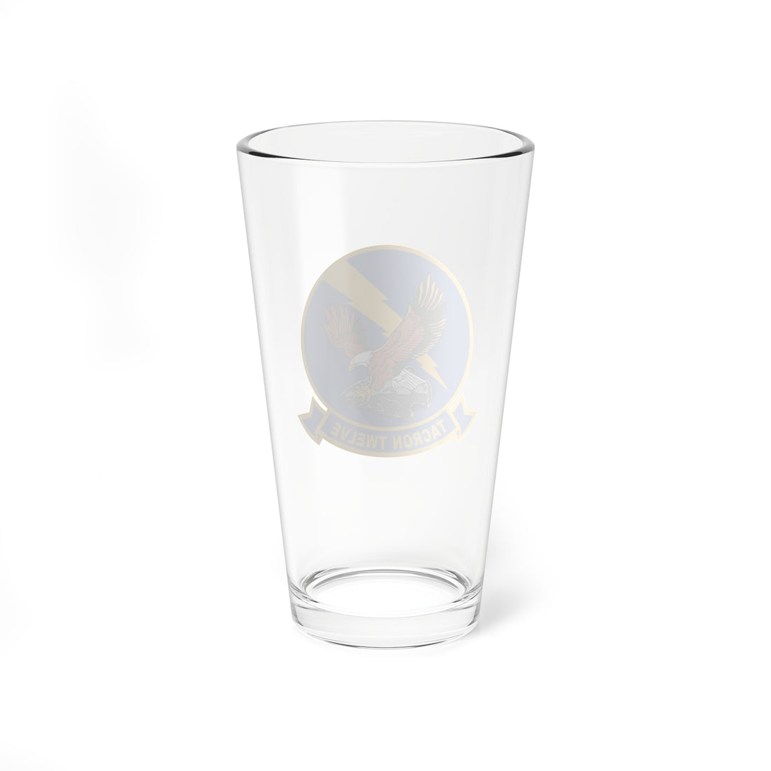 TACRON 12 -no wings- Pint Glass, Navy Tactical Control Squadron - Shop at Hippy's Goodness
