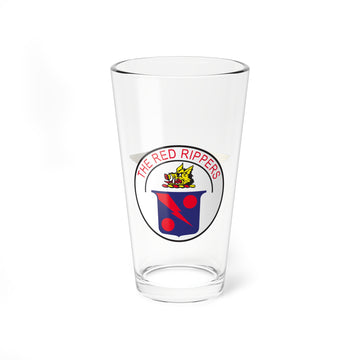 VF(VFA)-11 "Red Rippers" NFO Pint Glass, Navy Fighter and Attack Squadron flying the F-14 Tomcat and F/A-18F Super Hornet - Shop at Hippy's Goodness