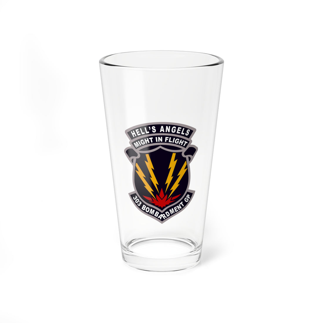 Hippy's Goodness 303rd Bombardment Group Pint Glass