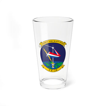 VX-20 Force Aviator Pint Glass 16oz