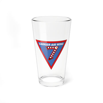 CVW-7 Patch Pint Glass - Carrier Air Wing Seven - Shop at Hippy's Goodness