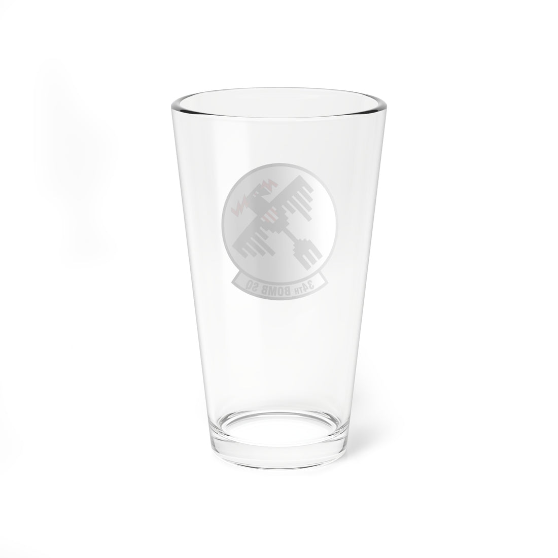 34th Bomb Sqdn Thunderbirds Pint Glass